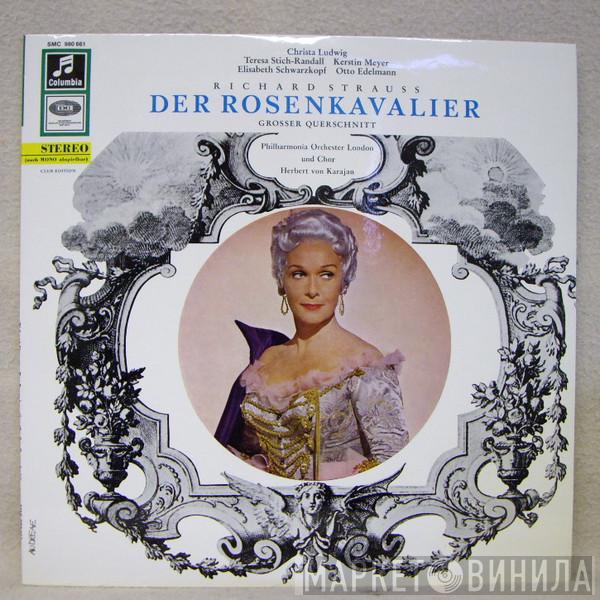 , Christa Ludwig , Teresa Stich-Randall , Kerstin Meyer , Elisabeth Schwarzkopf , Otto Edelmann , Richard Strauss , Herbert von Karajan Und Philharmonia Orchestra  Philharmonia Chorus  - Der Rosenkavalier