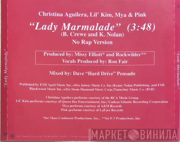 , Christina Aguilera , Lil' Kim & Mya  P!NK  - Lady Marmalade