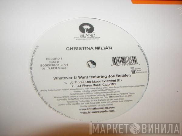 Christina Milian, Joe Budden - Whatever U Want (Dance Remixes)