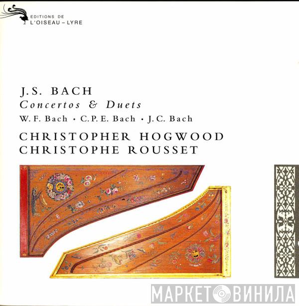 , Christopher Hogwood , Christophe Rousset , Johann Sebastian Bach , Wilhelm Friedemann Bach , Carl Philipp Emanuel Bach  Johann Christian Bach  - Concertos & Duets