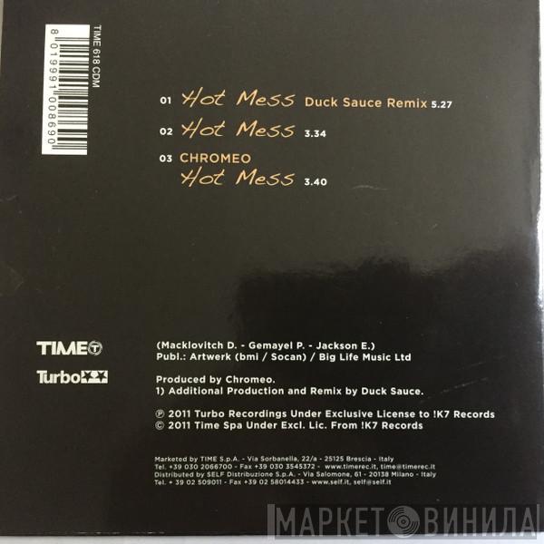 , Chromeo  Elly Jackson  - Hot Mess