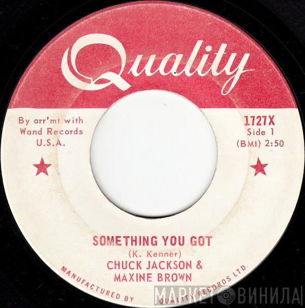 Chuck Jackson, Maxine Brown - Something You Got / Baby Take Me