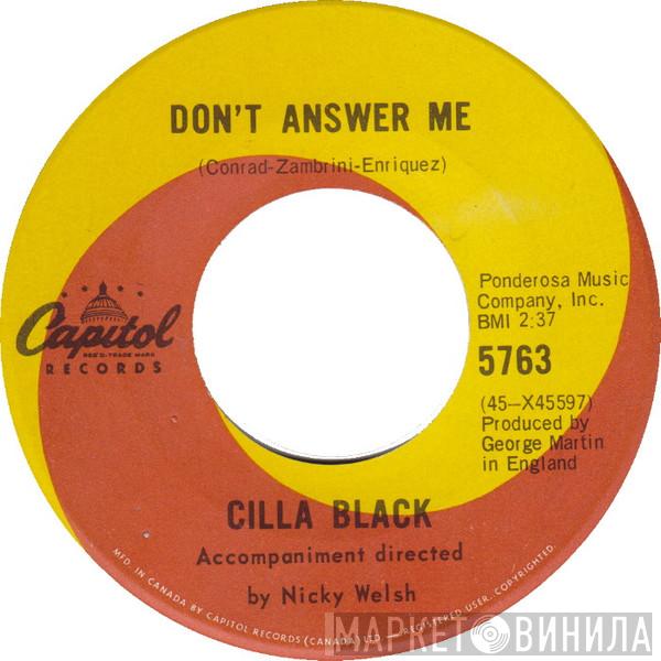  Cilla Black  - Don't Answer Me