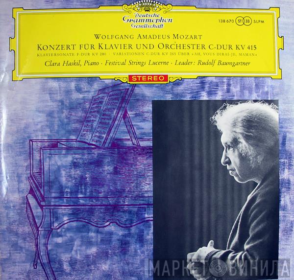 , Clara Haskil  Wolfgang Amadeus Mozart  - Konzert Für Klavier Und Orchester C-Dur KV 415