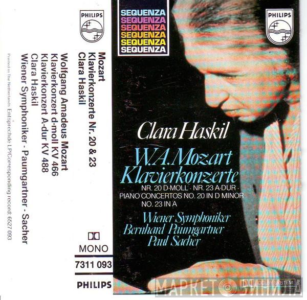 , Clara Haskil , Wolfgang Amadeus Mozart , Wiener Symphoniker , Bernhard Paumgartner  Paul Sacher  - Klavierkonzerte (Nr. 20 D-Moll,  Nr. 23 A-Dur) = Piano Concertos No. 20 In D Minor No. 23 In A