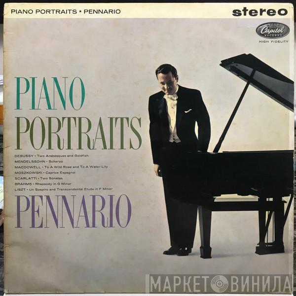 Claude Debussy, Felix Mendelssohn-Bartholdy, Edward MacDowell, Moritz Moszkowski, Domenico Scarlatti, Johannes Brahms, Franz Liszt, Leonard Pennario - Piano Portraits