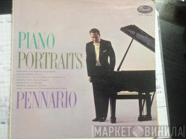 , Claude Debussy , Felix Mendelssohn-Bartholdy , Edward MacDowell , Moritz Moszkowski , Domenico Scarlatti , Johannes Brahms - Franz Liszt  Leonard Pennario  - Piano Portraits