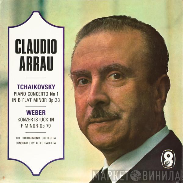 Claudio Arrau, Pyotr Ilyich Tchaikovsky, Carl Maria von Weber, Philharmonia Orchestra, Alceo Galliera - Piano Concerto No 1 In B  Flat Minor Op 23 / Konzertstück In F Minor Op 79