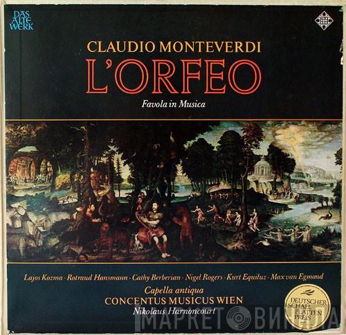 Claudio Monteverdi, Capella Antiqua München, Concentus Musicus Wien, Nikolaus Harnoncourt - L'Orfeo, Favola In Musica