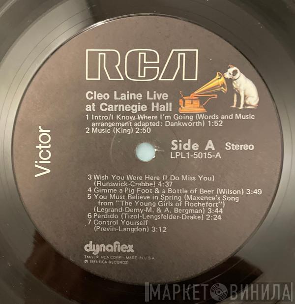  Cleo Laine  - Cleo Laine Live!!! At Carnegie Hall