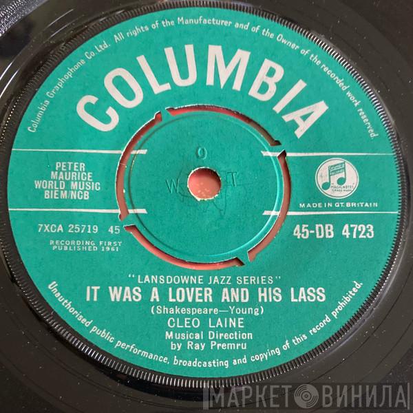 Cleo Laine - It Was A Lover And His Lass / O Mistress Mine