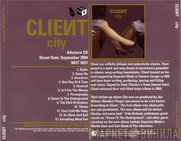  Client  - City