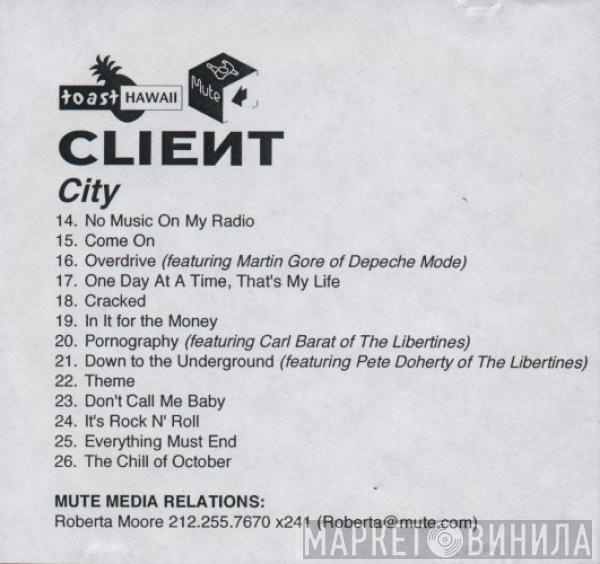  Client  - City