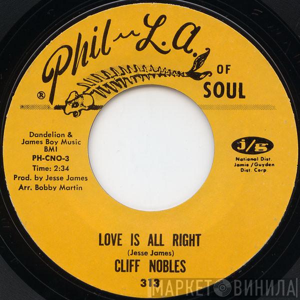 Cliff Nobles - Love Is All Right