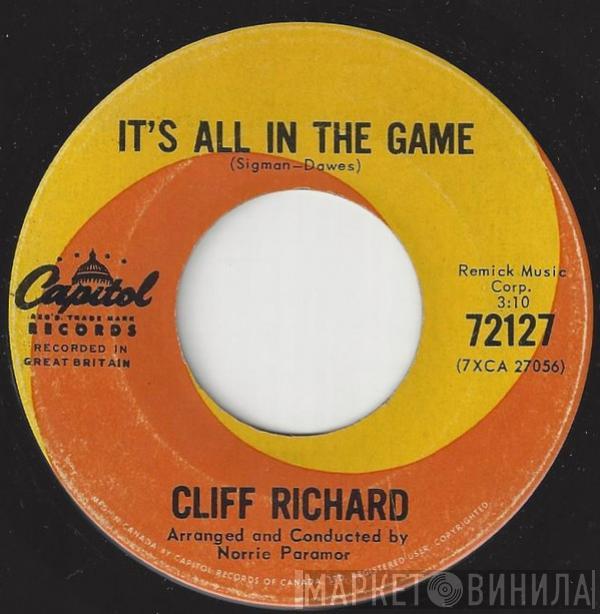  Cliff Richard  - It's All In The Game / Your Eyes Tell On You