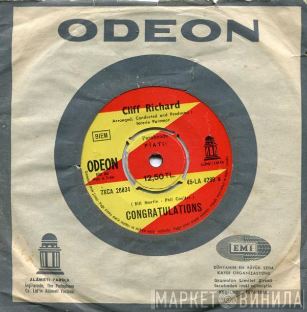  Cliff Richard  - Congratulations