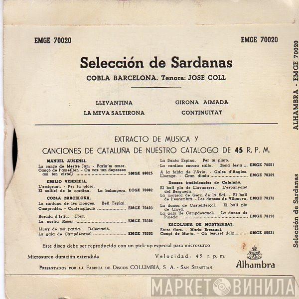 Cobla Barcelona, José Coll - Selección De Sardanas
