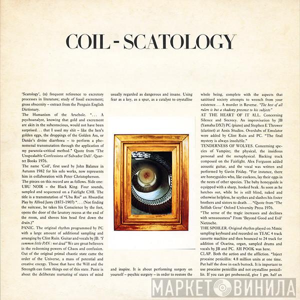  Coil  - Scatology