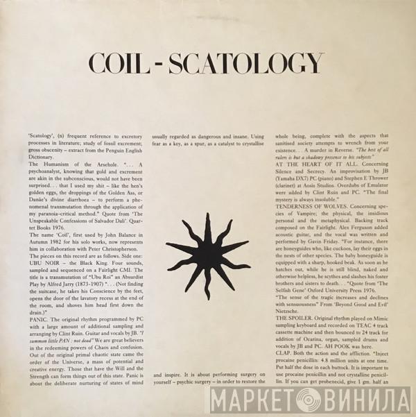  Coil  - Scatology
