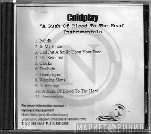  Coldplay  - A Rush Of Blood To The Head (Instrumentals)