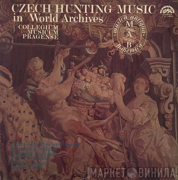  Collegium Musicum Pragense  - Czech Hunting Music In World Archives