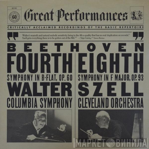 , Columbia Symphony Orchestra , Bruno Walter , The Cleveland Orchestra  George Szell  - Beethoven: Symphonies No. 4 & 8