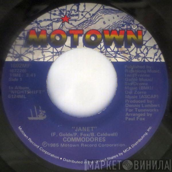  Commodores  - Janet / I'm In Love