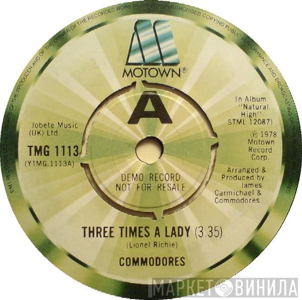  Commodores  - Three Times A Lady