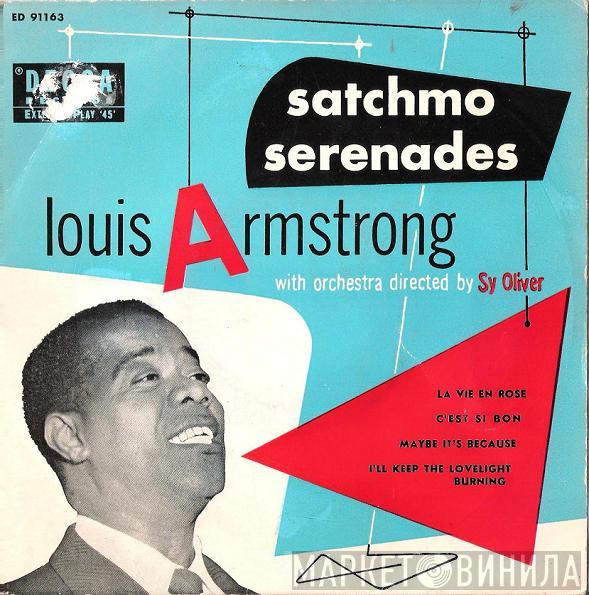 Con Louis Armstrong  Sy Oliver And His Orchestra  - Satchmo Serenades