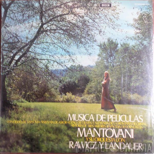 Con Mantovani And His Orchestra  Rawicz & Landauer  - Musica De Peliculas