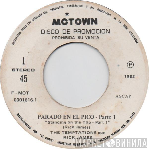 Con The Temptations  Rick James  - Parado En El Pico