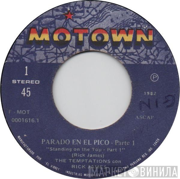 Con The Temptations  Rick James  - Parado En El Pico