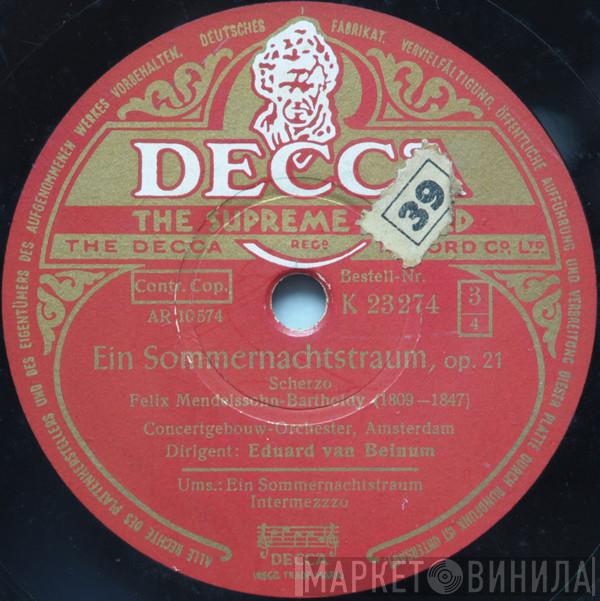 , Concertgebouworkest  Eduard van Beinum  - Ein Sommernachtstraum, Op. 21