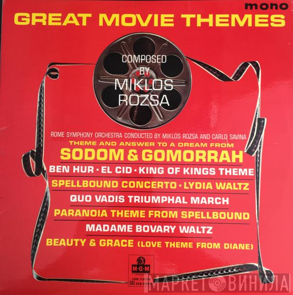 Conducted By Symphony Orchestra Of Rome And Miklós Rózsa  Carlo Savina  - Great Movie Themes