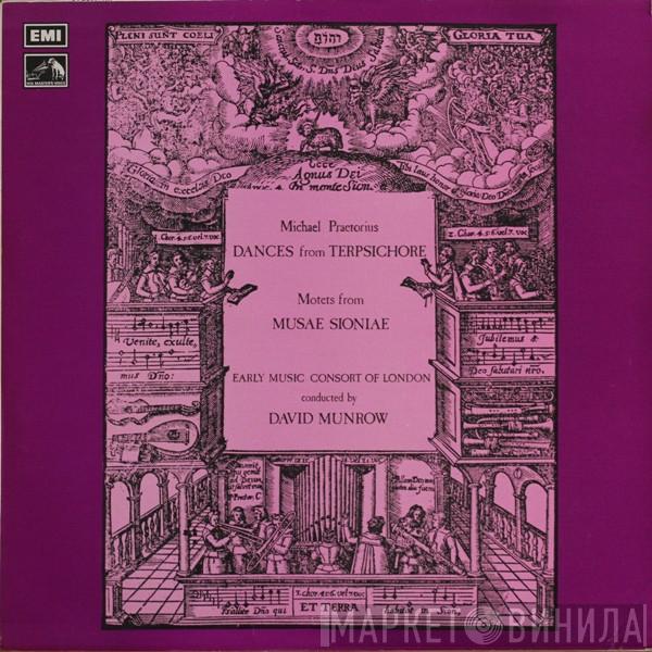 Conducted By The Early Music Consort Of London - David Munrow  Michael Praetorius  - Music By Praetorius: Dances From Terpsichore / Motets From Musae Sioniae