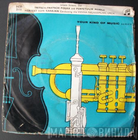 Conducted By Wiener Philharmoniker  Herbert von Karajan  - Tritsch-Tratsch-Polka