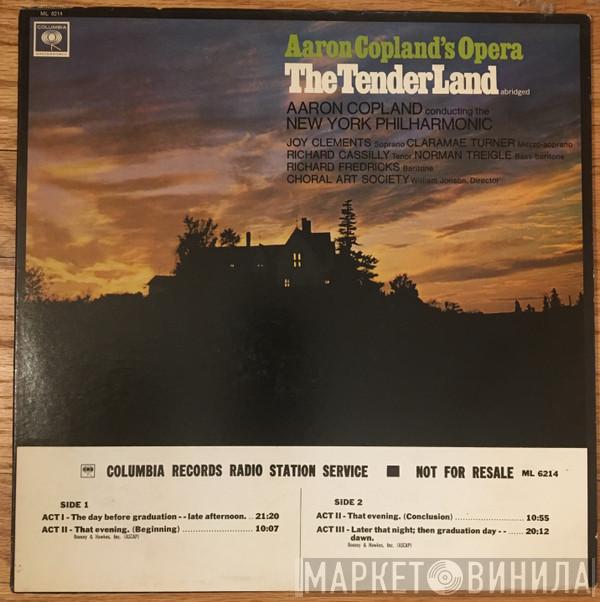 Conducting Aaron Copland  The New York Philharmonic Orchestra  - The Tender Land (Abridged)