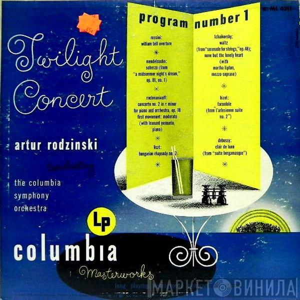 Conducting Artur Rodzinski  Columbia Symphony Orchestra  - Twilight Concert (Program Number 1)