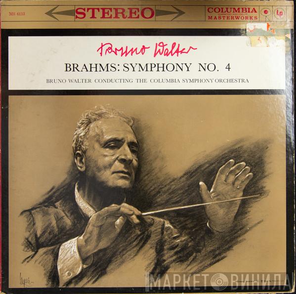 Conducting Bruno Walter , Columbia Symphony Orchestra  Johannes Brahms  - Symphony No. 4