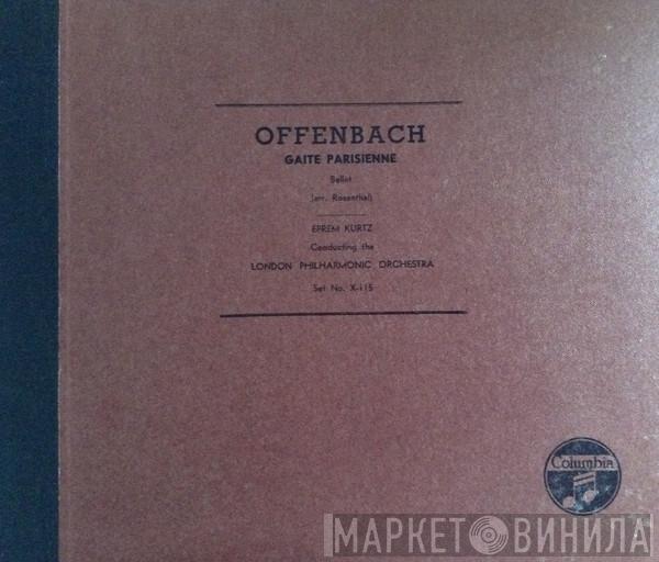 Conducting Efrem Kurtz - The London Philharmonic Orchestra  Jacques Offenbach  - Gaité Parisienne