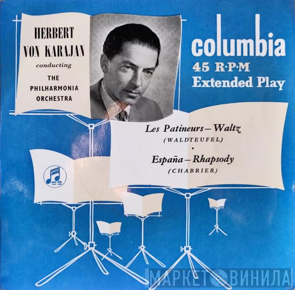 Conducting Herbert von Karajan  Philharmonia Orchestra  - Les Patineurs—Waltz / España—Rhapsody