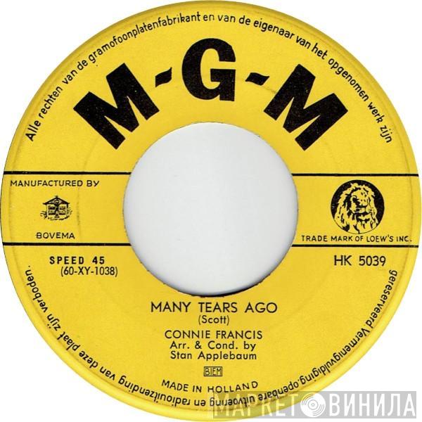  Connie Francis  - Many Tears Ago / Senza Mama (With No One)