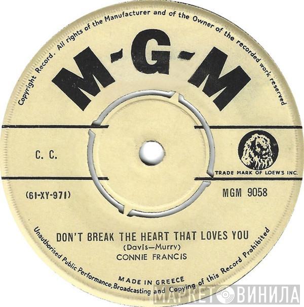  Connie Francis  - Don't Break The Heart That Loves You