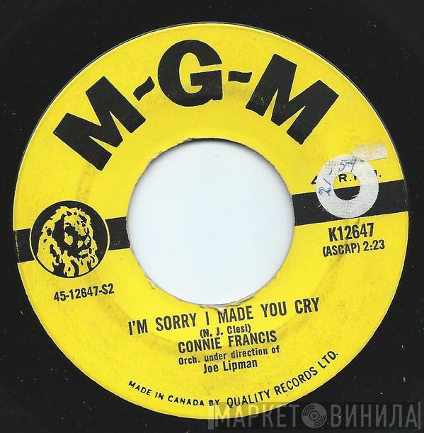  Connie Francis  - I'm Sorry I Made You Cry