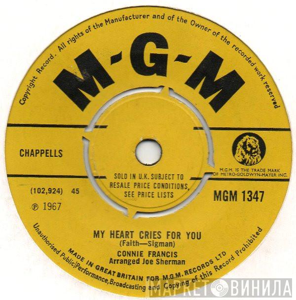 Connie Francis - My Heart Cries For You