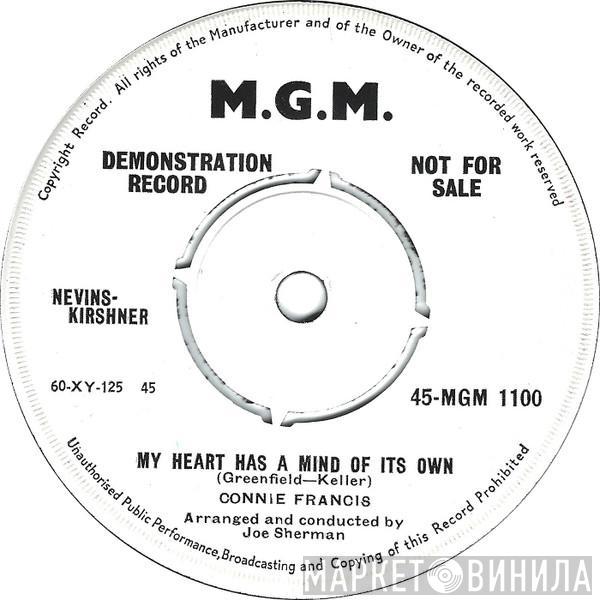  Connie Francis  - My Heart Has A Mind Of Its Own