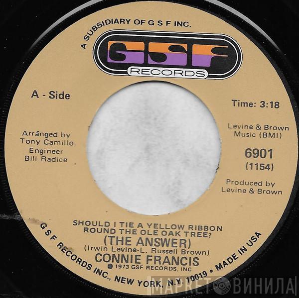 Connie Francis - Should I Tie A Ribbon Round The Old Oak Tree (The Answer) / Paint The Rain