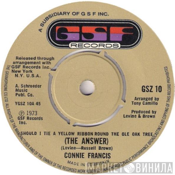 Connie Francis - Should I Tie A Yellow Ribbon Round The Ole Oak Tree (The Answer)