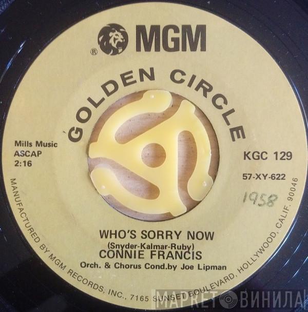 Connie Francis - Who's Sorry Now / You Were Only Fooling