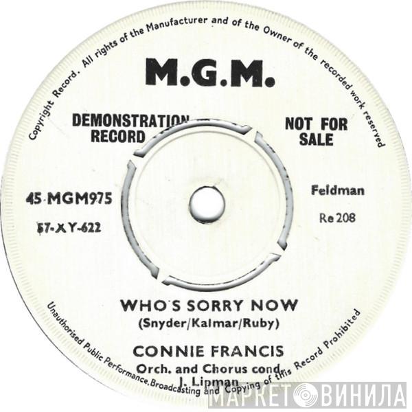  Connie Francis  - Who's Sorry Now
